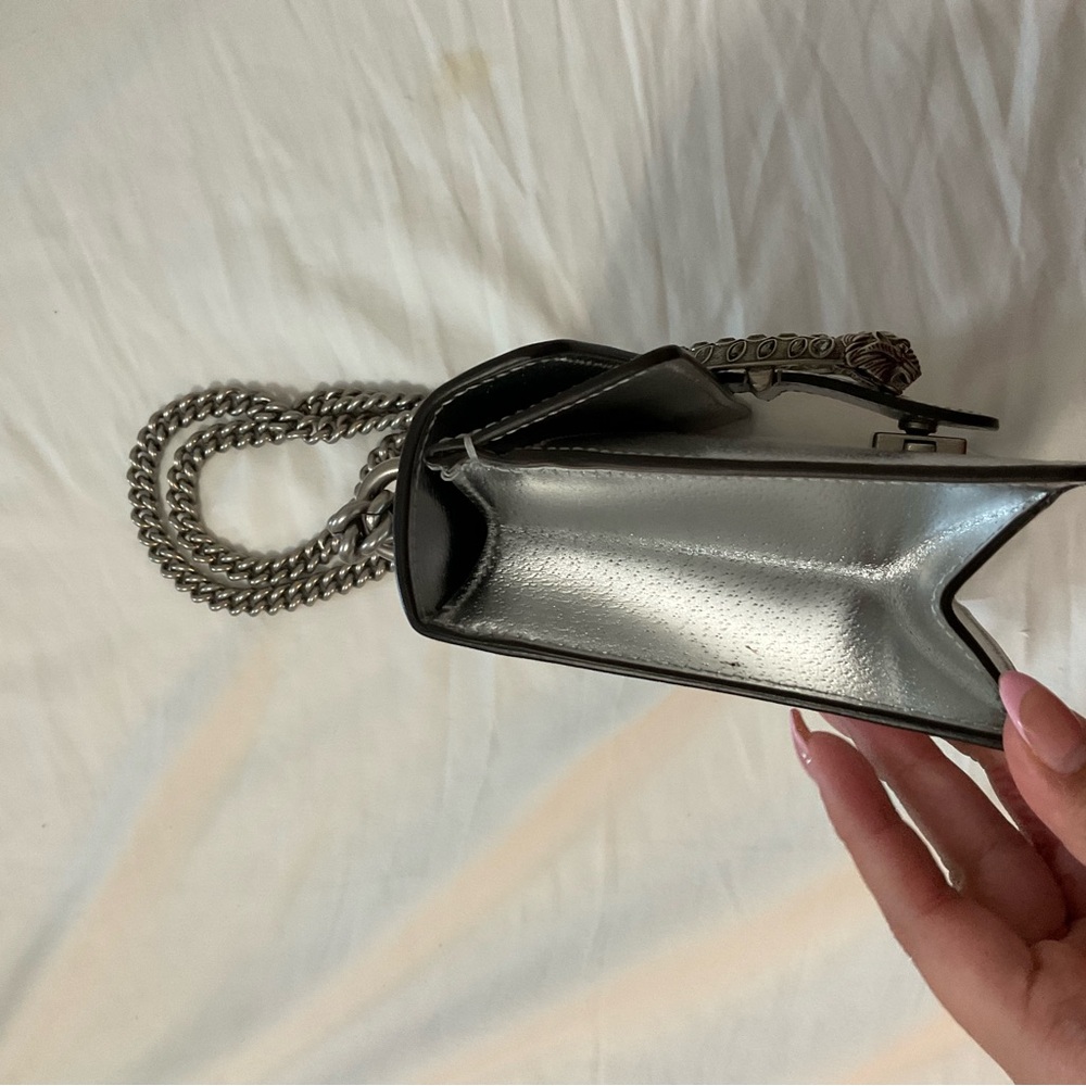 GUCCI pvc Crossbody Bags Metallic Calfskin MM Dionysus Shoulder Bag - Picture 6 of 15